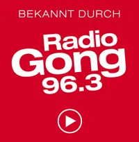 Bekannt durch Radio Gong - Logo